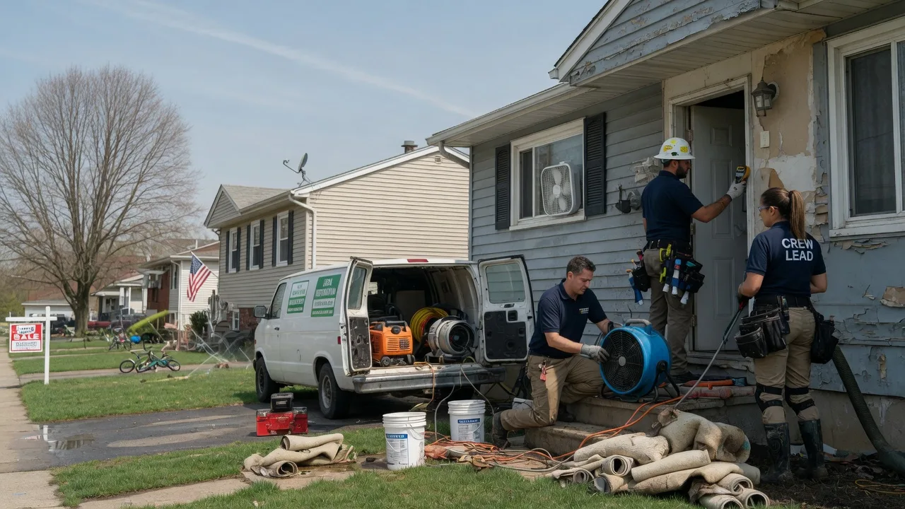 Flood Cleanup in Round Lake, IL near me