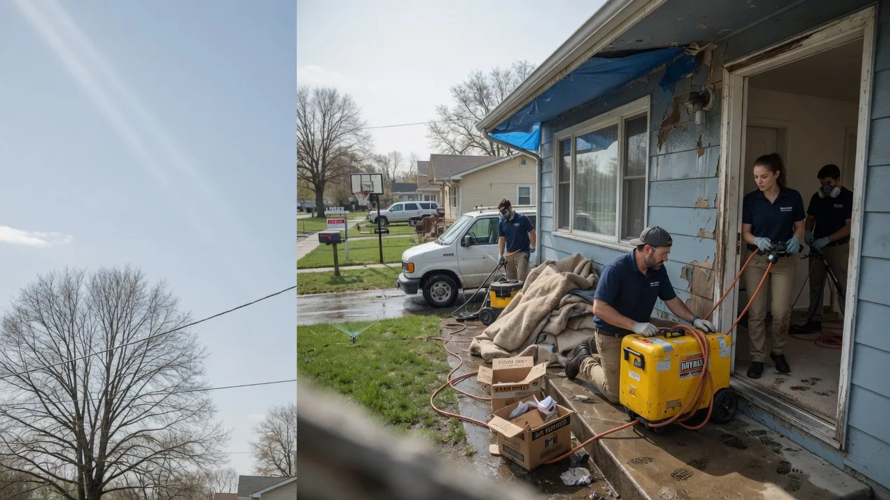 Basement Flood Cleanup in Round Lake, IL near me